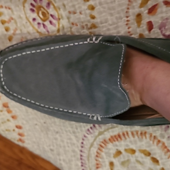 Steve madden gray swayed and leather loafers size 12 - Picture 3 of 6